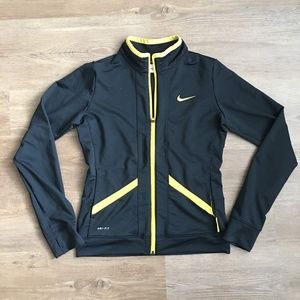 Nike Dri-Fit full-zip training hoodie w/thumbholes